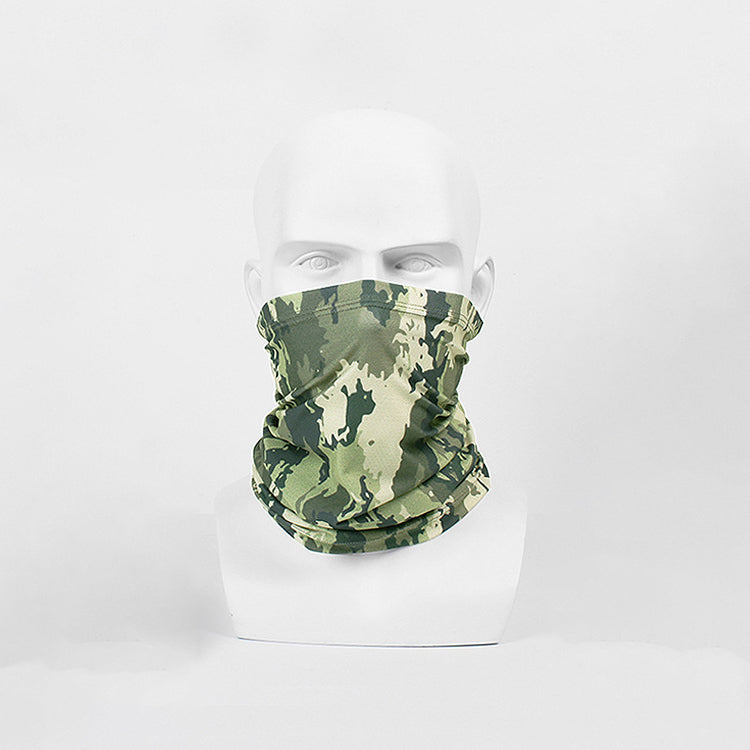 Outdoor Scarf bib Ice silk turban Camping Hiking Scarves Cycling Sports Bandana Fishing Scarf Sun protection Windproof Multifunctional Magic Headwear