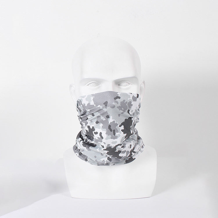 Outdoor Scarf bib Ice silk turban Camping Hiking Scarves Cycling Sports Bandana Fishing Scarf Sun protection Windproof Multifunctional Magic Headwear