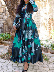 فستان نسائي أفريقي جديد مقاس كبير تنورة طويلة أنيقة للسيدات رداء بوهو ملابس الحفلات