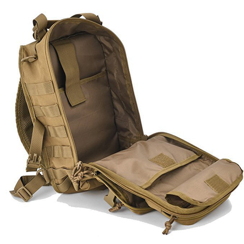 Tactical Military Shoulder Bag 20L Shoulder Backpack Army Chest Pack Outdoor Camping Hiking Fishing Hiking Backpack