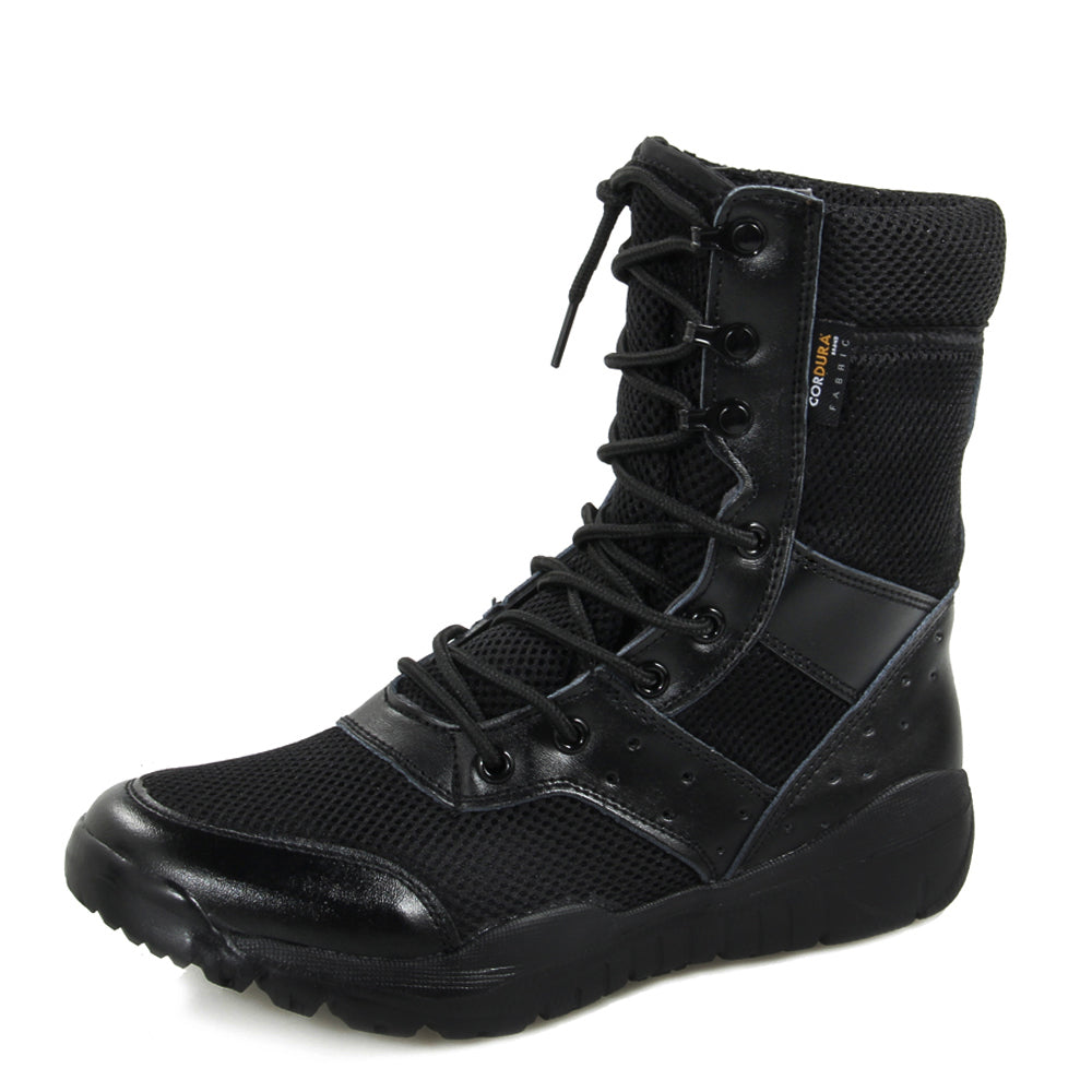 Ultralight mesh military boots, breathable combat boots, security boots, work boots, outdoor hiking boots,  -top men's boots