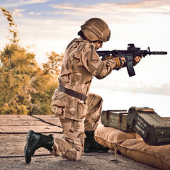 Outdoor tactical boots military boots desert boots light and breathable high-top boots