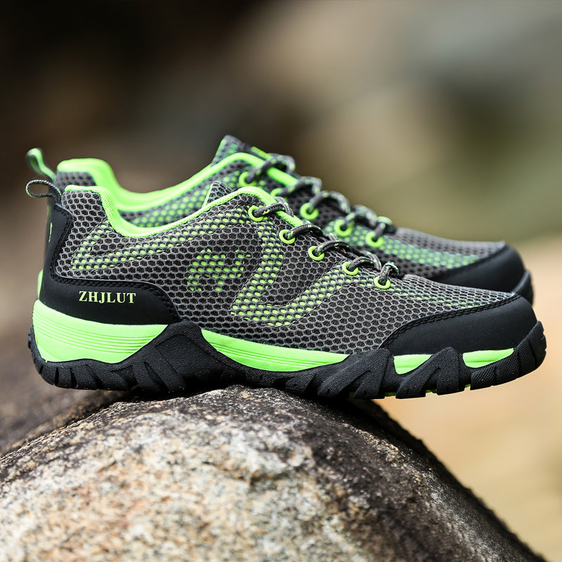 Spring and summer new breathable  -top men's shoes couple models outdoor hiking shoes hiking shoes women's shoes