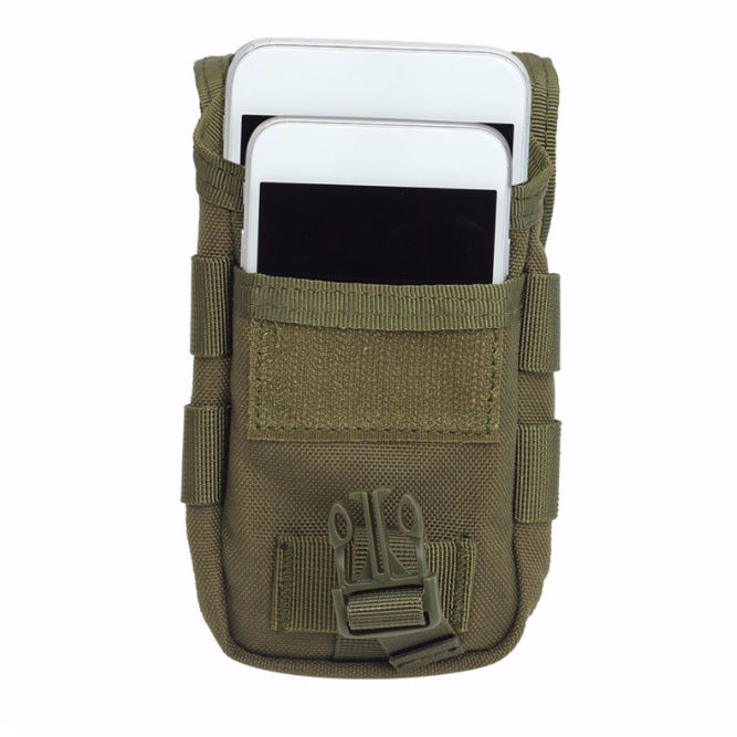 New camouflage color mobile phone bag, men’s mobile phone case, mobile phone pockets, vertical tactical pockets, army green card pockets, coin purse, double-layer mobile phone pockets, card pockets, outdoor hiking and mountaineering bags, arm pockets