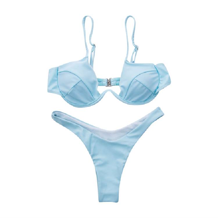 Sexy Push Filler Brazilian Bikini Set Women 4 Color Bandage Bikini Swimsuit Swimsuit Bathing