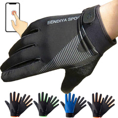 Touch Screen Gloves Outdoor Winter Warm Bicycle Gloves Full Finger Bicycle Bike Ski Hiking Motorcycle Sports Gloves