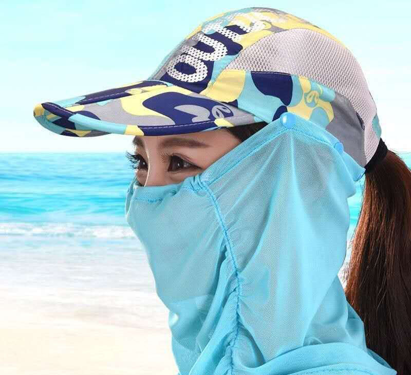 UV protection caps ladies sun hats outdoor cycling fishing hiking hiking photography sunscreen baseball