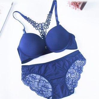 Ladies Sexy Push Up Underwear Set 3/4 Cup Bra Full Coverage Push Up Bra Set Push Up Daily Bra Push Up Bra Underwear Set