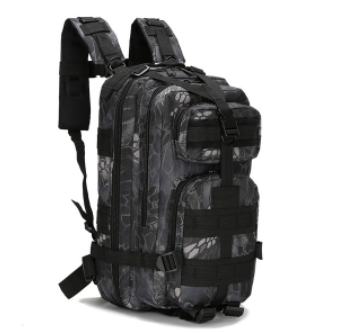 Military outdoor backpack 1000D nylon 30L waterproof tactical backpack sports camping hiking hiking hunting hunting bag