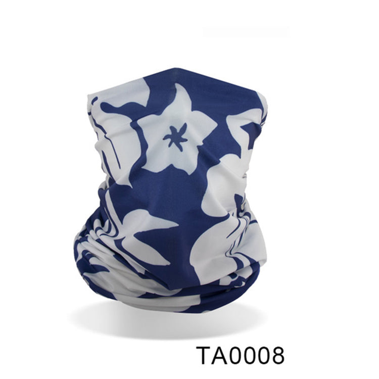 New UV Protection Cycling Balaclava Scarf Outdoor Sports Breathable bib Fishing Hiking Neck Gaiter sunscreen ice silk turban Bib seamless headscarves