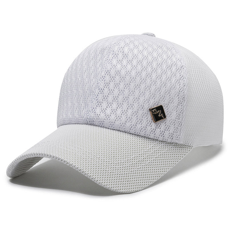 New Baseball Cap Breathable Mesh Hat Summer Outdoor Climbing Sport Baseball Cap Fashion Sun Hat Men Women Quick drying Fishing Hiking Hat