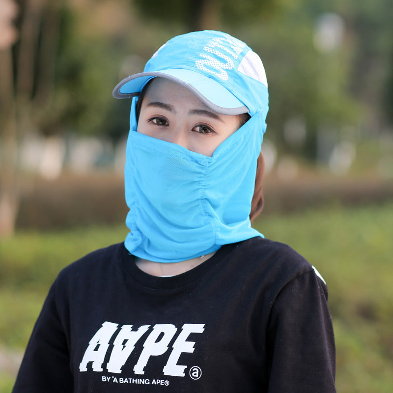 UV protection caps ladies sun hats outdoor cycling fishing hiking hiking photography sunscreen baseball