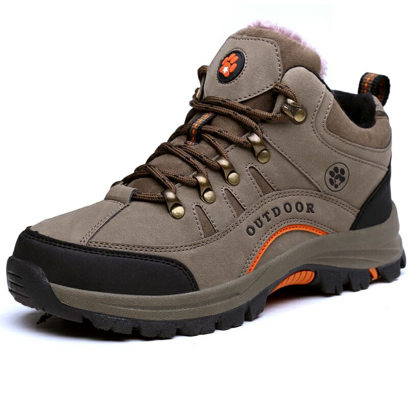 Outdoor  top mountaineering shoes waterproof and antiskid autumn and winter desert Hiking Boots Men's breathable professional off-road shoes