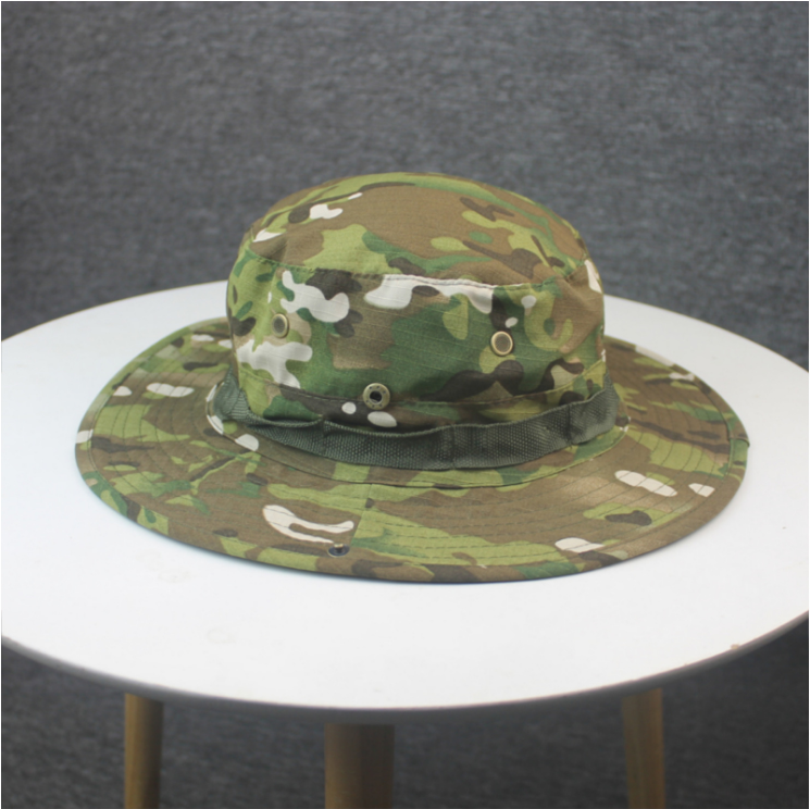 Tactical Army Fisherman Hat Army Fisherman Hat Military Training Visor Outdoor Sports Camouflage Hat Hunting Hiking Hunting Outdoor Hat