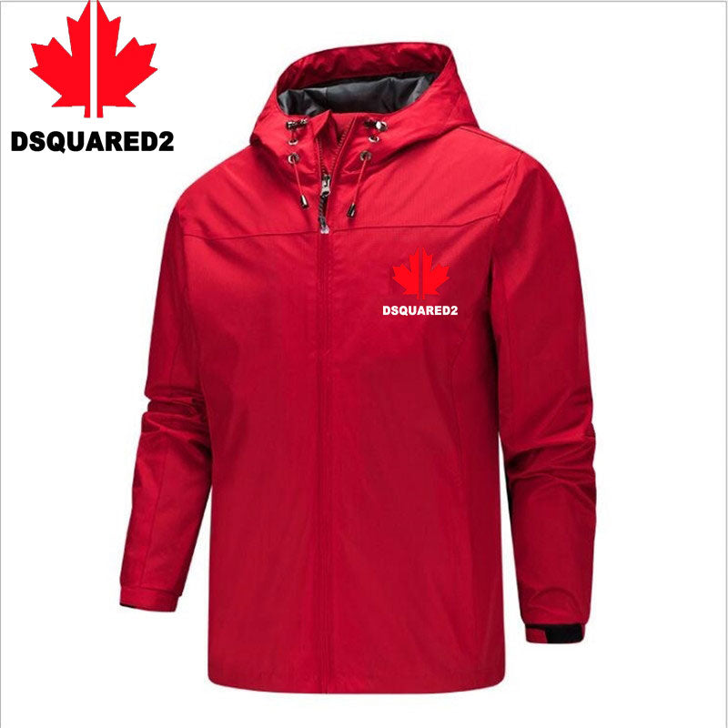 DSQUARED2 brand jackets, 2021 autumn and winter new couple outdoor sports and leisure jackets, fashionable and popular lightweight jackets, hooded thr