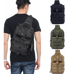 Tactical Military Shoulder Bag 20L Shoulder Backpack Army Chest Pack Outdoor Camping Hiking Fishing Hiking Backpack