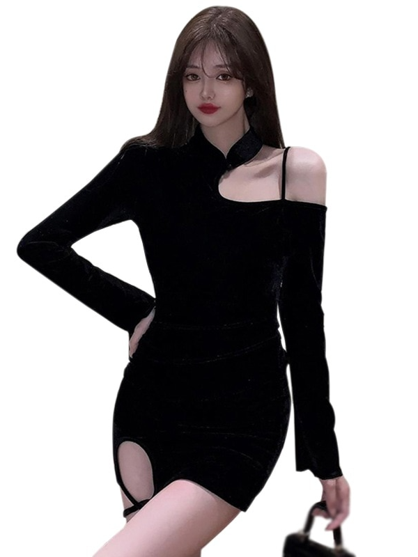 Off Shoulder Self Tie Women's Dress Sexy Summer Bodycon Dress Slim Fit
