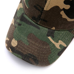 2020 New Spring Summer Adjustable Tactical Military Camouflage Cap Baseball Cap Outdoor Hiking Breathable Duck Tongue Hat