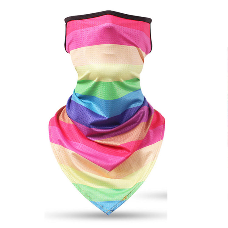 Sports Triangle Scarf Bandana Neck Gaiter Cycling Hiking Running Bicycle Bike Scarf Men Women outdoor Tactical Headscarf Breathable Dust Proof scarf