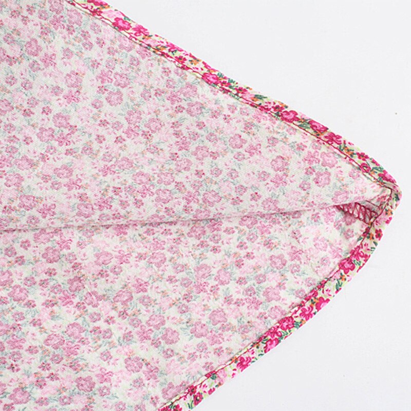 الأزهار المطبوعة بوهو نمط المرأة فستان قصير الخامس الرقبة السباغيتي حزام كشكش فستان الصيف عادية أكمام فساتين عارية الذراعين 