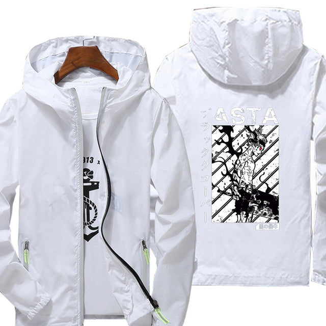 Waterproof hiking jacket black clover camping hiking ski mountaineering raincoat outdoor sports windproof clothing