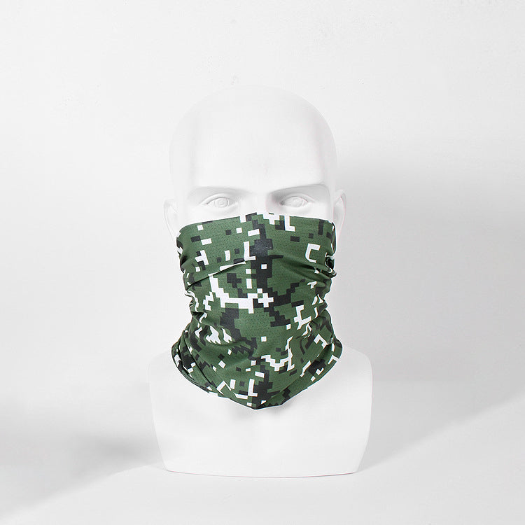 Outdoor Scarf bib Ice silk turban Camping Hiking Scarves Cycling Sports Bandana Fishing Scarf Sun protection Windproof Multifunctional Magic Headwear