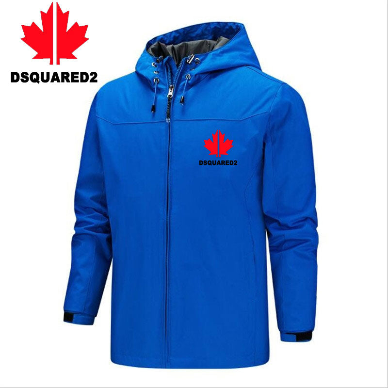 DSQUARED2 brand jackets, 2021 autumn and winter new couple outdoor sports and leisure jackets, fashionable and popular lightweight jackets, hooded thr