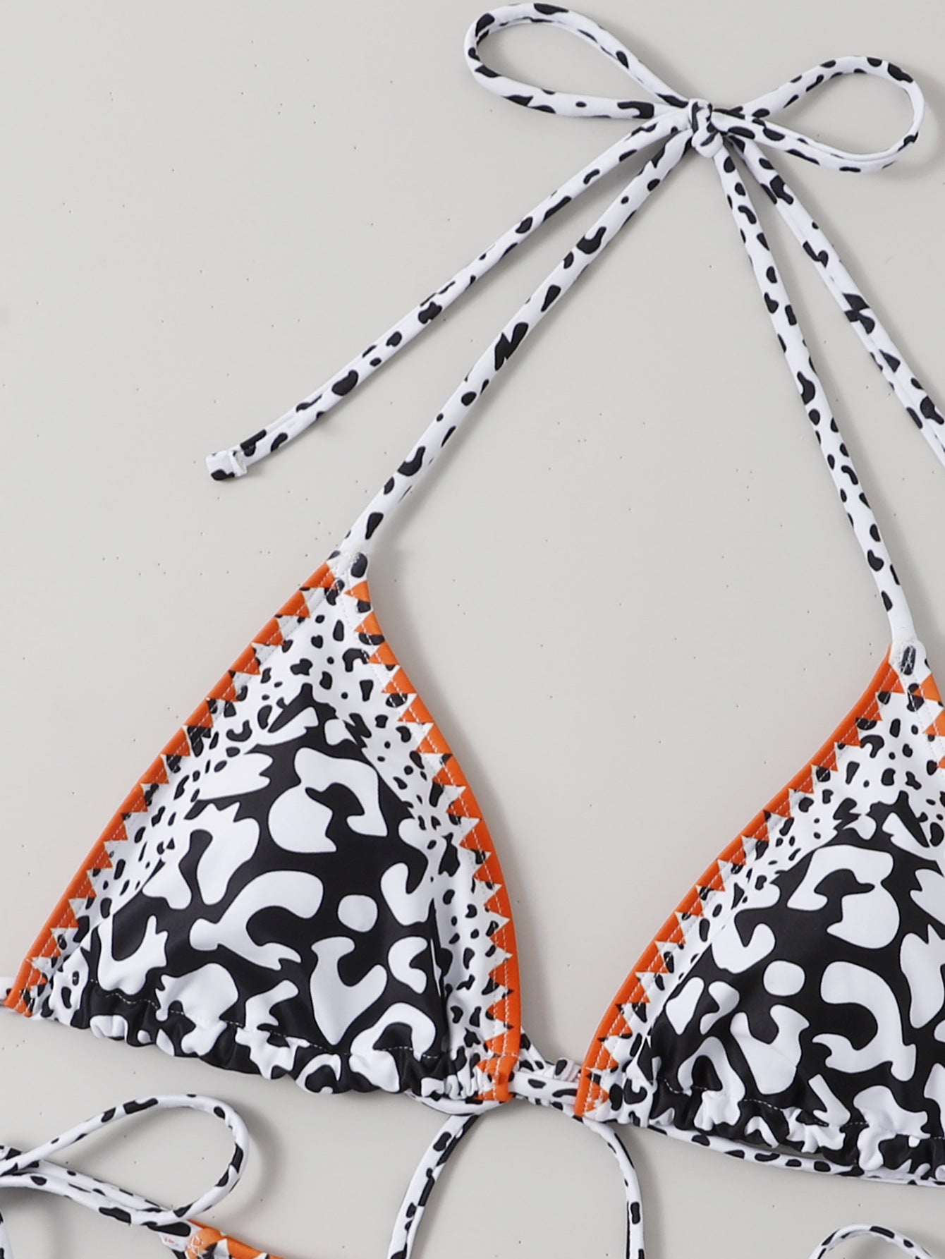 Strappy High Cut Leopard Bikini Female Swimsuit Women Swimwear Push Up Bikini Set Bathing Suit for Women