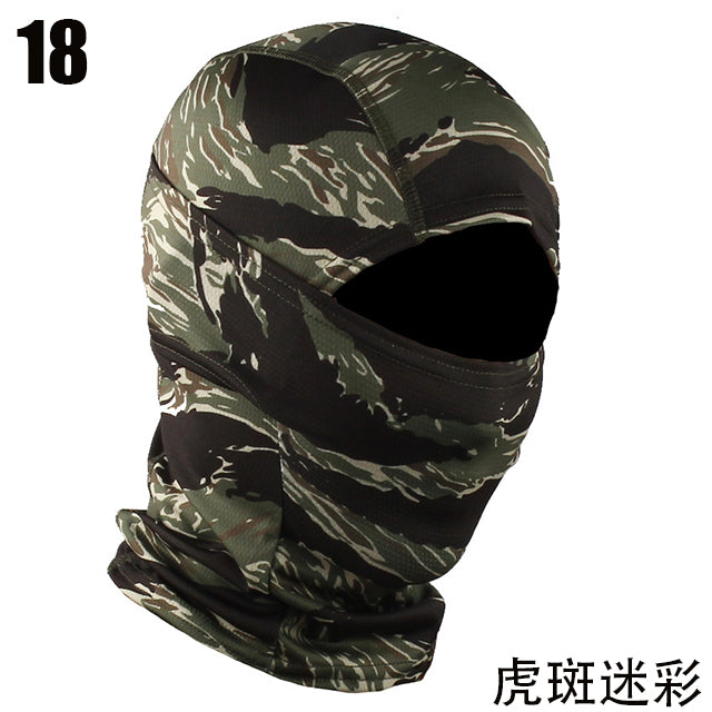 gt hot selling new tactical camouflage balaclava full face mask combat game CP military cap hunter bicycle bicycle army multi-camera hood neck cover