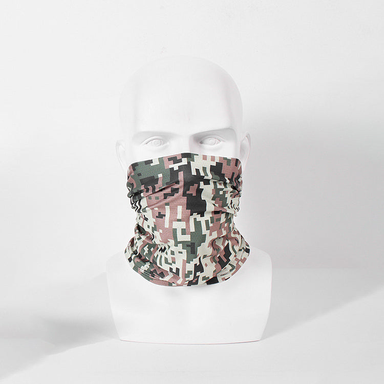 Outdoor Scarf bib Ice silk turban Camping Hiking Scarves Cycling Sports Bandana Fishing Scarf Sun protection Windproof Multifunctional Magic Headwear