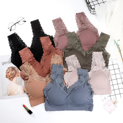 bras Yoga vest motion Underwear lace Camisole Underwear Thread seamless sexy underwear