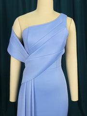 Mulheres sexy mini vestidos de festa bodycon ombro nu fita azul bainha vestido verão tamanho grande celebrar noite clube outfits