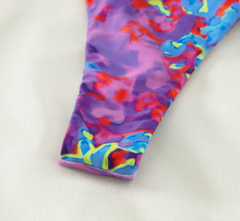 European and American Swimsuit Ladies Triangle Split Bikini Swimsuit