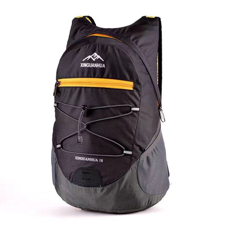 Outdoor Folding Backpack Male Outdoor Backpack Mountaineering Sports Bag Female Travel Waterproof Travel Leisure Bag