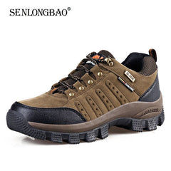 Sneakers Outdoor Men Shoes Waterproof Hiking Casual Shoes Comfortable Breathable Male Footwear Non-slip