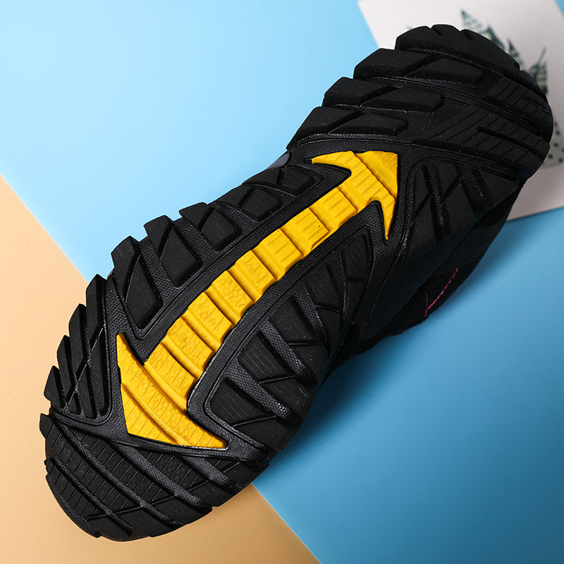 New style suede leather outdoor waterproof hiking shoes women's shoes