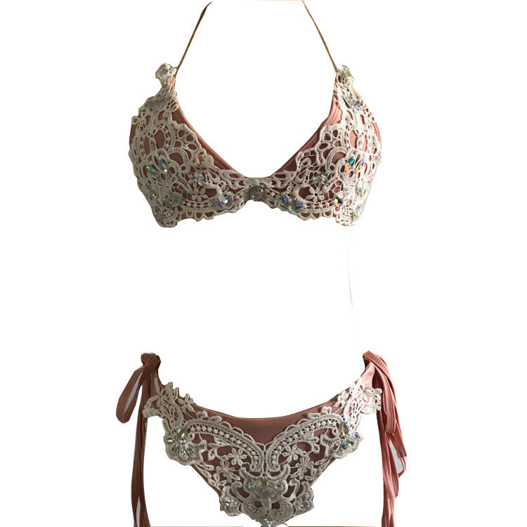 Women's embroidery sub-system with bikini