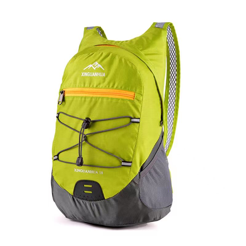 Outdoor Folding Backpack Male Outdoor Backpack Mountaineering Sports Bag Female Travel Waterproof Travel Leisure Bag