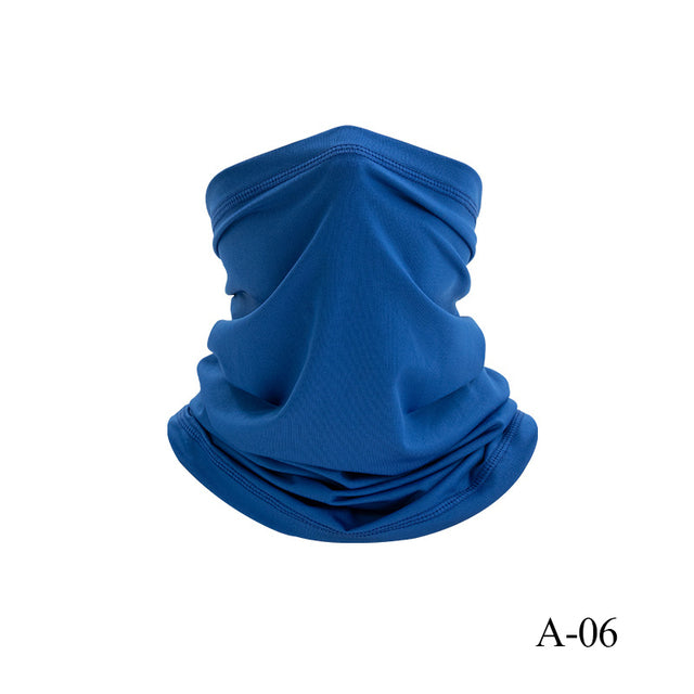 zx outdoor anti-ultraviolet handkerchief scarf neck warmer multi-functional fishing hiking riding facial hood head scarf cap