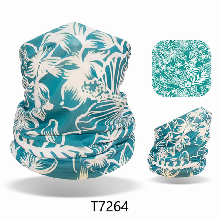 New UV Protection Cycling Balaclava Scarf Outdoor Sports Breathable bib Fishing Hiking Neck Gaiter sunscreen ice silk turban Bib seamless headscarves