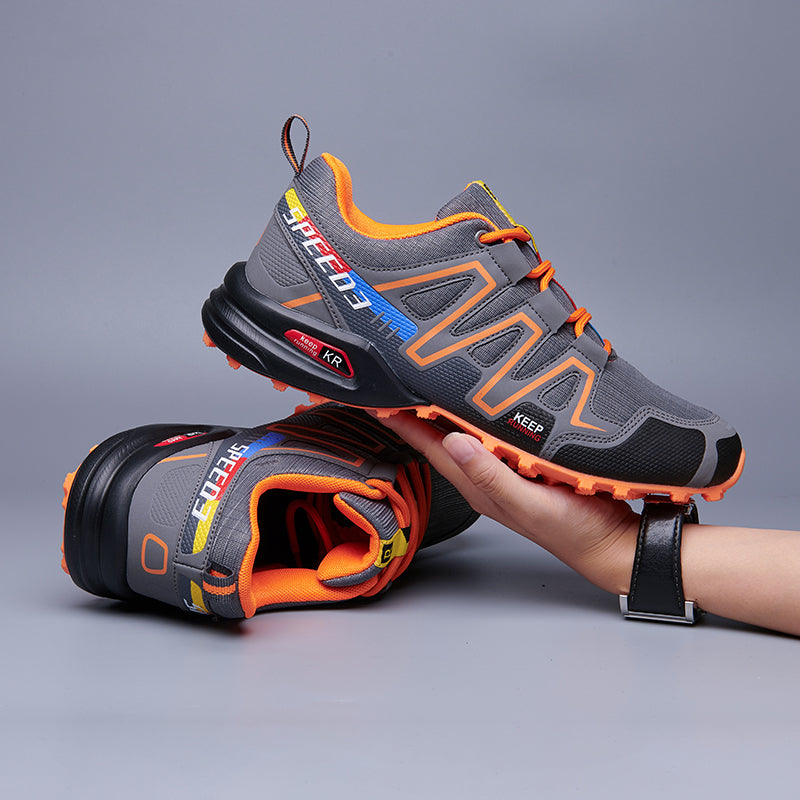 Men's shoes 2021 new cross-country running shoes Solomon outdoor travel hiking shoes hiking shoes breathable ultra-lightweight sports shoes