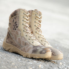 Men's desert men's work shoes ankle boots outdoor waterproof hiking camping