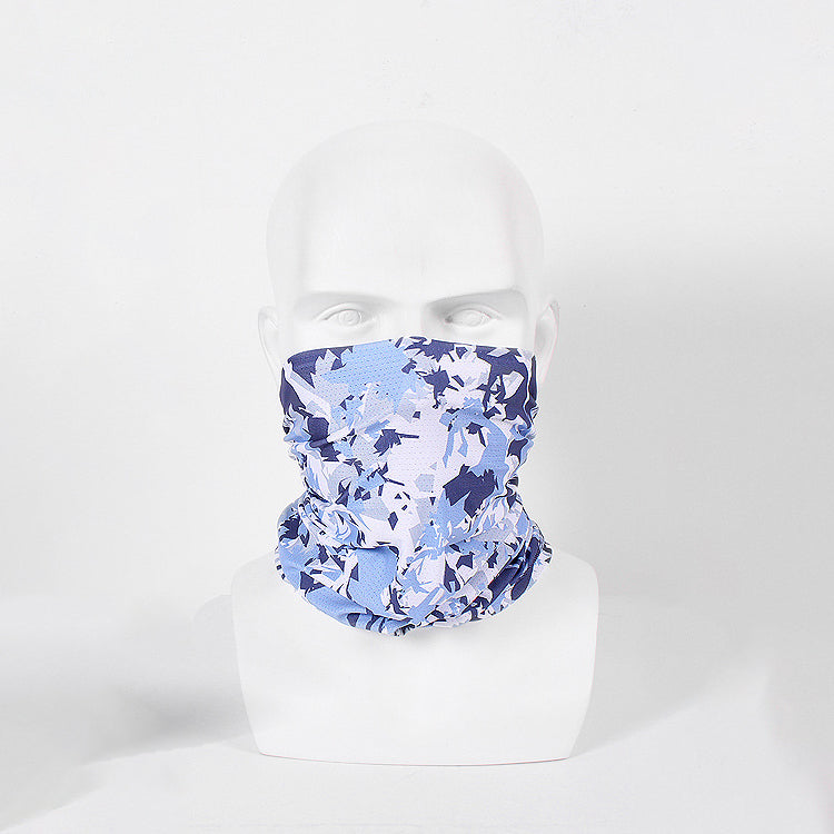 Outdoor Scarf bib Ice silk turban Camping Hiking Scarves Cycling Sports Bandana Fishing Scarf Sun protection Windproof Multifunctional Magic Headwear