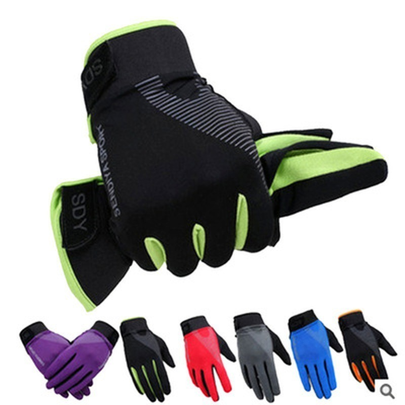 Touch Screen Gloves Outdoor Winter Warm Bicycle Gloves Full Finger Bicycle Bike Ski Hiking Motorcycle Sports Gloves