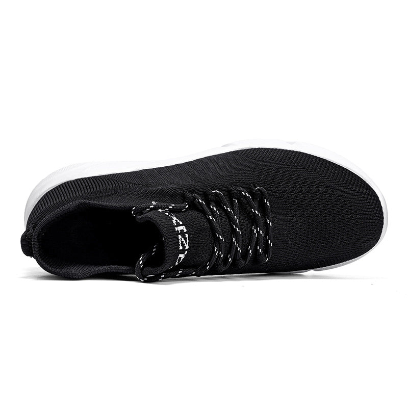 2023 new large size flying weaving sports casual shoes hiking shoes casual trendy shoes