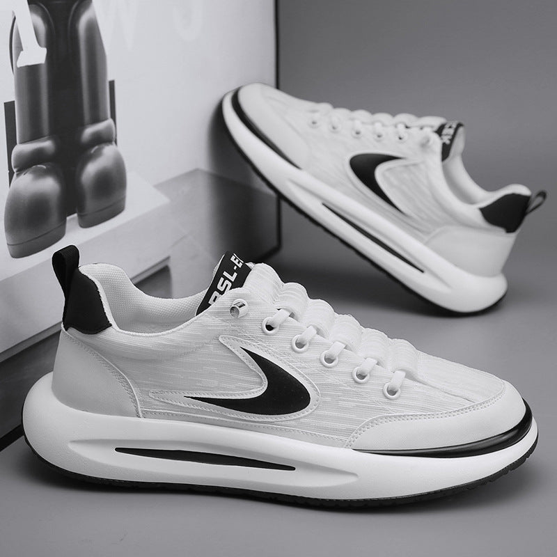 2023 new trendy sports shoes men's mesh breathable casual all-match lightweight shoes men's summer men's shoes flow sports shoes men's mesh breathable