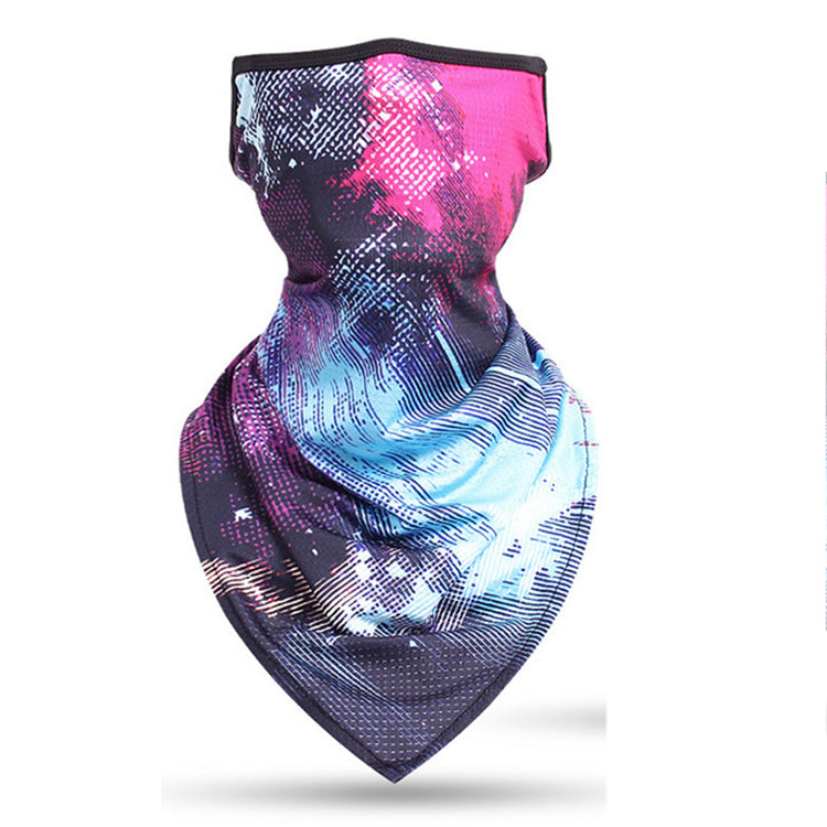 Sports Triangle Scarf Bandana Neck Gaiter Cycling Hiking Running Bicycle Bike Scarf Men Women outdoor Tactical Headscarf Breathable Dust Proof scarf
