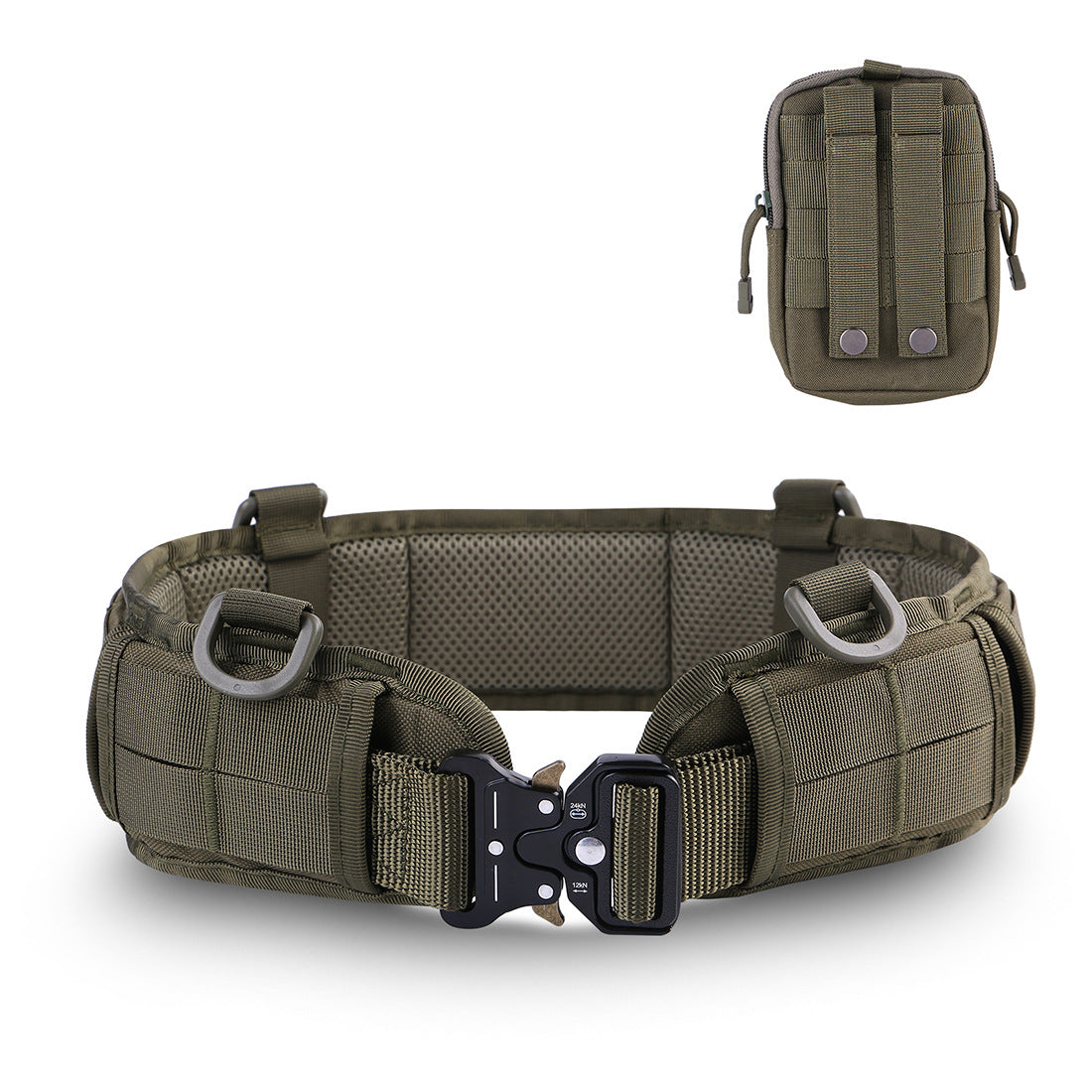 Multifunction Outdoor MOLLE Tactical Battle Belt Hunting Set Belt Military Inner Waist Belt With Phone Tool Bag For CS Shooting