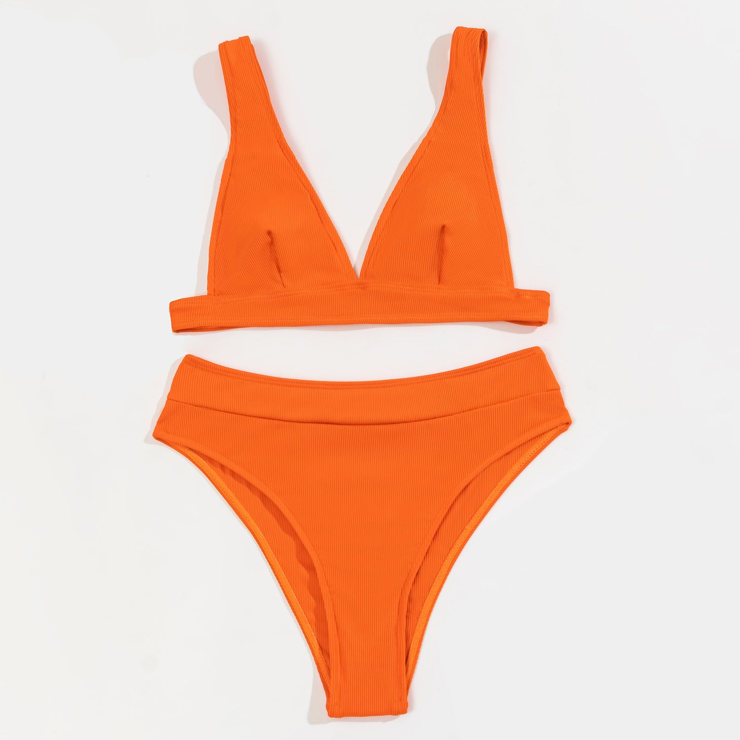 European and American new  waist  swimsuit independent station Amazon hot selling sexy split