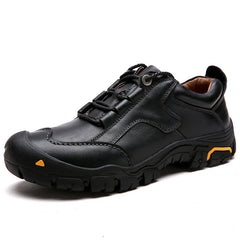 Men's hiking shoes outdoor sports hiking leather top layer cowhide